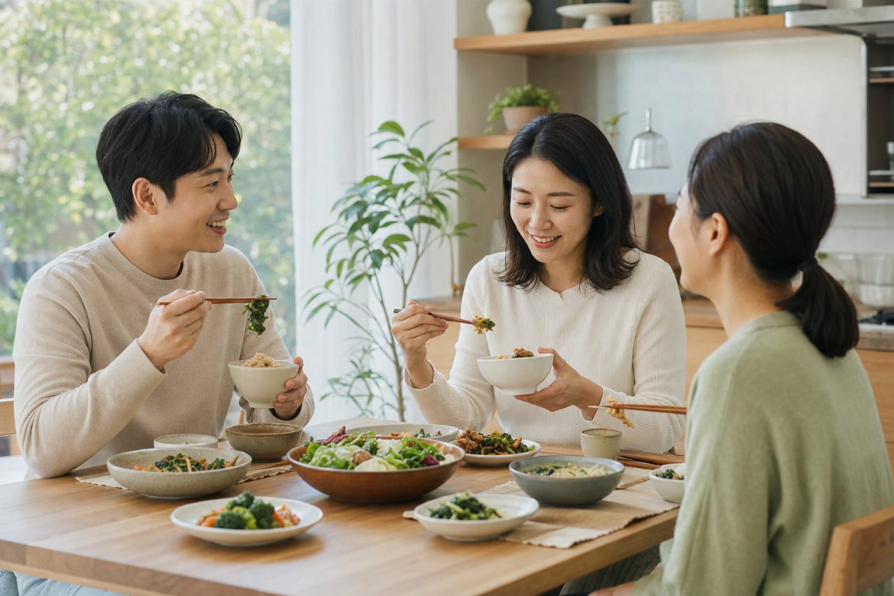 식이섬유는 하루 세 끼 식단에 골고루 포함될 때 효과적이다.