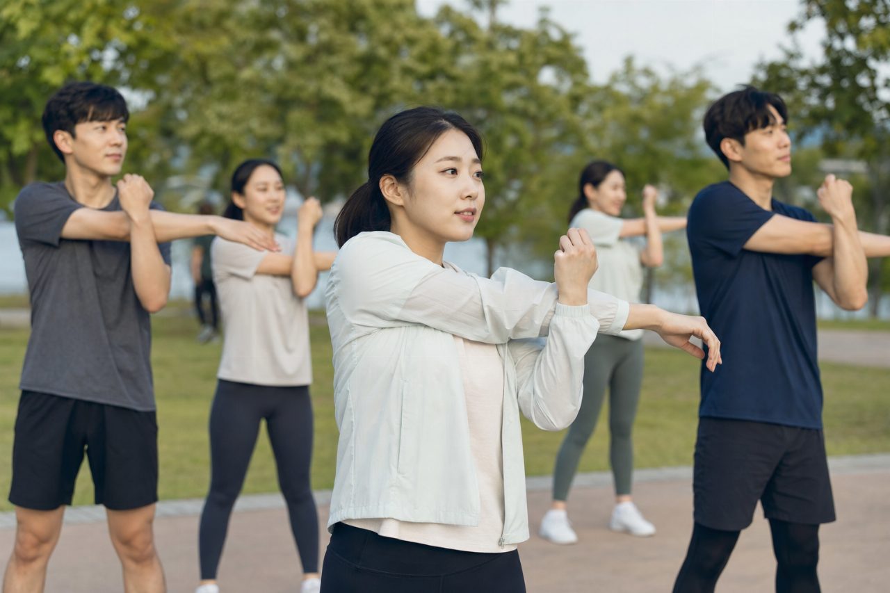 운동 전엔 반복적 움직임이 포함된 동적 스트레칭이 효과적이다.